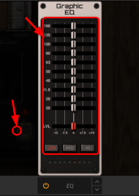 ストンプにあるラックの設定と編集終了
