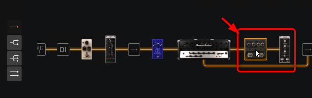 アンプループFXビューの開始