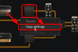 Copy Settings