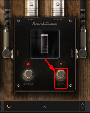 ストンプにあるラックの編集開始