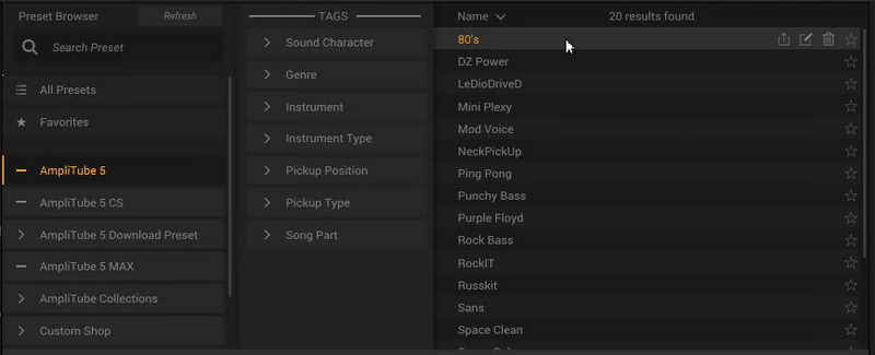 ファイル:Amplitube5 PresetBrowser.png