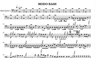 楽譜PDF出力サンプル