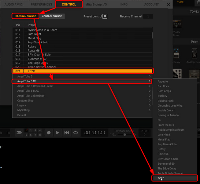ファイル:Amplitube5 MIDI ProgramChangePresetRegist.png