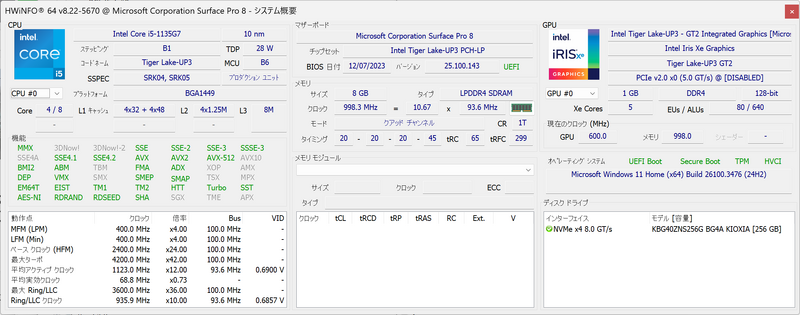 ファイル:Surface Pro 8 HWiNFO Detail.png